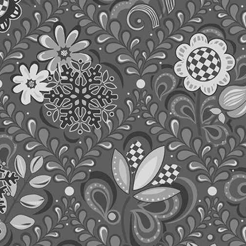Damask Gray by Amanda Murphy