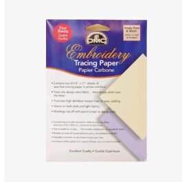 DMC U1541 Embroidery Tracing Paper, Yellow/Blue, 4-Sheets