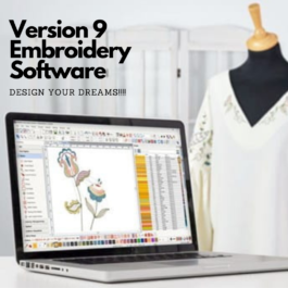 BERNINA Designer Plus Version 9 Embroidery Software (with Wifi Device)
