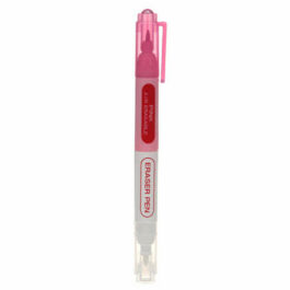 Clover – Pink Air Erasable Dual Tip Pen With Eraser