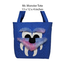 Pattern- Mr Monster Tote