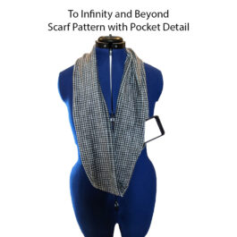 Pattern- Infinity Scarf with Pocket Detail