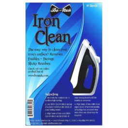 Bo-nash Iron Clean Sheets for Removing Fusibles & Sticky Residues