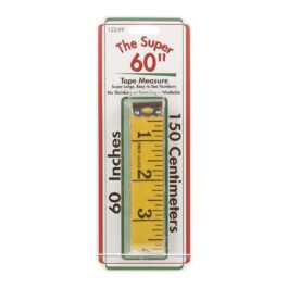 Sullivans Super 60″, Yellow Tape Measure