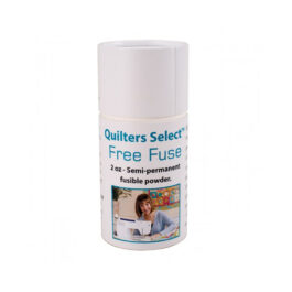 Quilter’s Select Free Fuse- Semi Permanent Fusible Powder- 2 Oz.