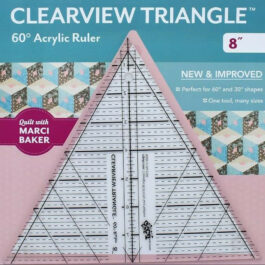Marci Baker’s Clearview Triangle 60 Degree, 8 Inches