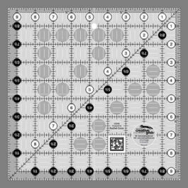 Ruler Creative Grids 9.5 Inch Square