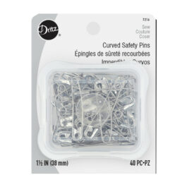 Dritz- 40 Curved Safety Pins- (38mm)