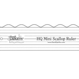 HandiQuilter Mini Scallop Ruler
