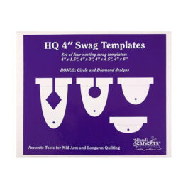 HandiQuilter 4 Inch Swag Templates