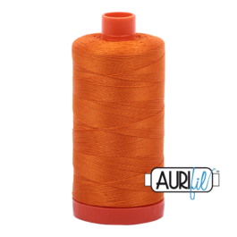 Aurifil 50 Wt Spool-Bright Orange