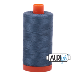 Aurifil 50 Wt Spool- Medium Blue Grey