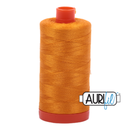 Aurifil 50 Wt Spool- Yellow Orange