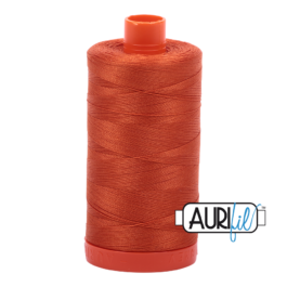 Aurifil 50 Wt Spool- Rusty Orange