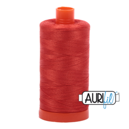 Aurifil 50 Wt Spool- Red Orange
