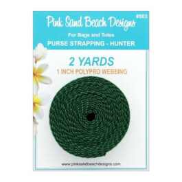 Purse Strapping 1in x 2 yds – Hunter