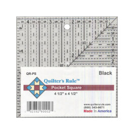 Quilter’s Ruler Pocket Square