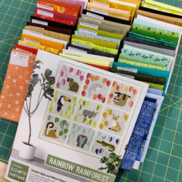 Rainbow Rainforest- Pattern and Fabric Kit