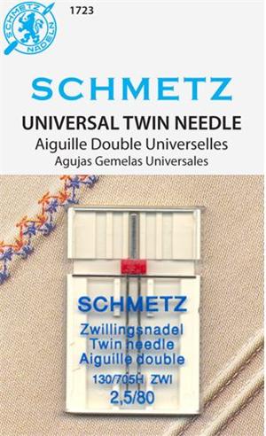 Schmetz Embroidery Twin Needle 2.5/80