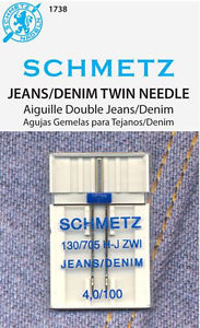 Schmetz 1738- Jeans/Denim Needle- 4.0/100