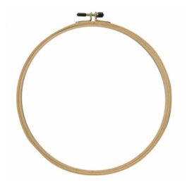 Premium Wood Embroidery Hoop 9 inch Round
