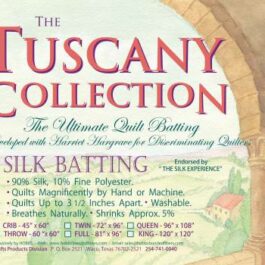 Batting Tuscany Silk Polyester Blend 120in x 120in King