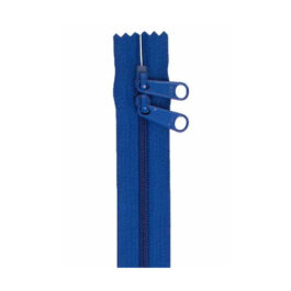 Handbag Zipper 40in Blastoff Blue-Double-Slide