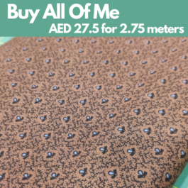 Buy All Of Me- 100% Cotton- 2.75 meters