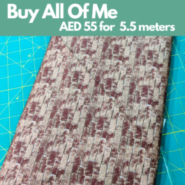 Buy All Of Me- 100% Cotton- 5.5 meters