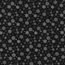 Christmas- Festive Flakes in Black (39158 )