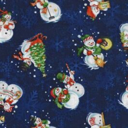 Christmas- Snowmen in Blue ( 40737)