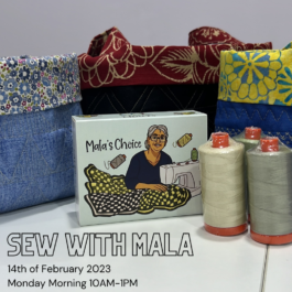Sew with Mala- Mala’s Choice Thread Launch Event