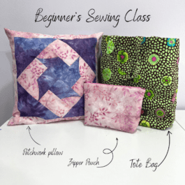 In Person- Beginner’s Sewing Class