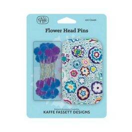 Kaffe Fasset Flower Head Pins 50 Count