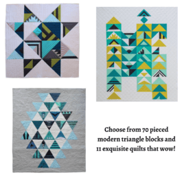 Book Modern Triangle Quilts