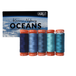 Aurifil Threads- OCEANS by Karen Nyberg