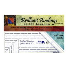 Brilliant Bindings Tool 1/4th” – Wendt Quilting