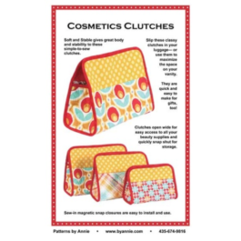 Pattern Cosmetic Clutches