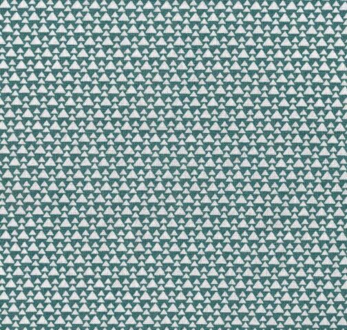 Canvas - Light Weight Cotton - Triangle Green
