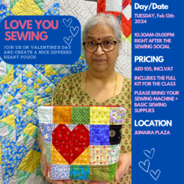 Sew Along with Mala- Love You Sewing Event
