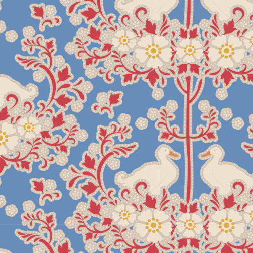 Tilda Jubilee-Duck-Nest-Blue