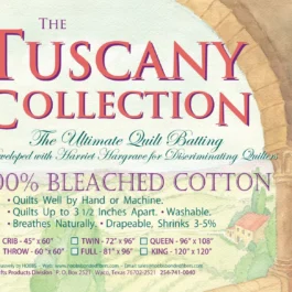 100% Cotton Bleached by Tuscany – Queen Sized