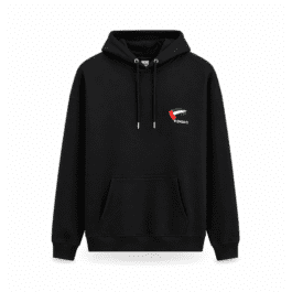 Habibi is staying in Dubai- Black Hoodie