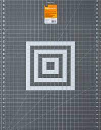 FISKARS COLORED ROTARY MAT 24×36 INCHES – (Grey & White)